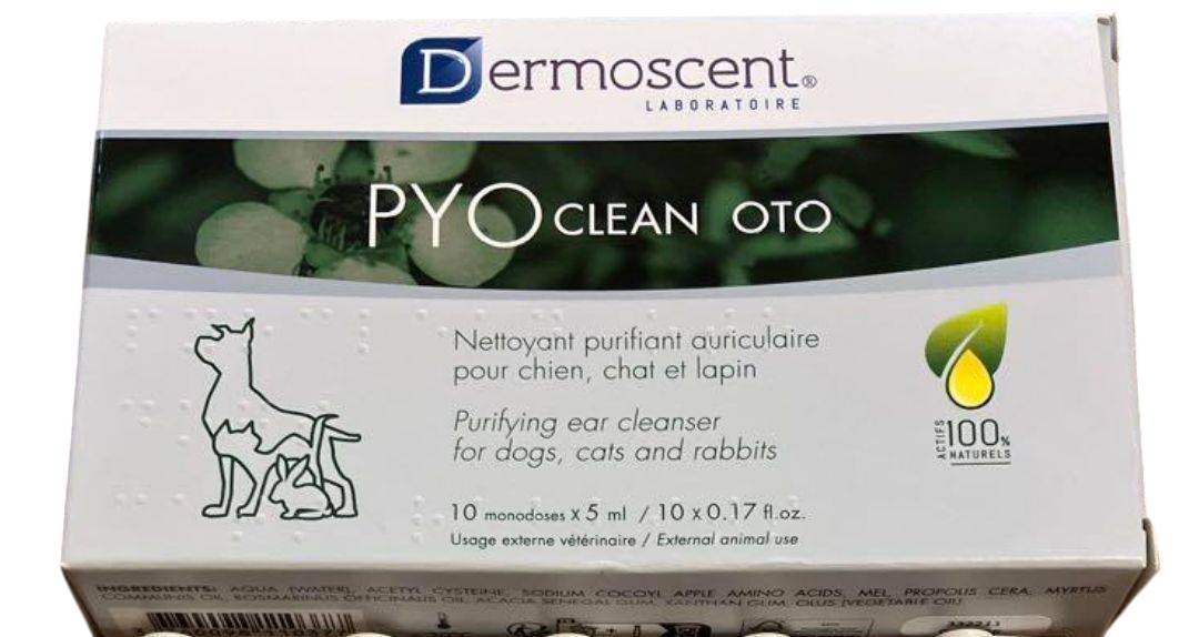 ★犬猫用（5ml×10本入り）【Demoscent】デルモセントバイオクリーンオト　犬猫用(ペット用ケア用品)