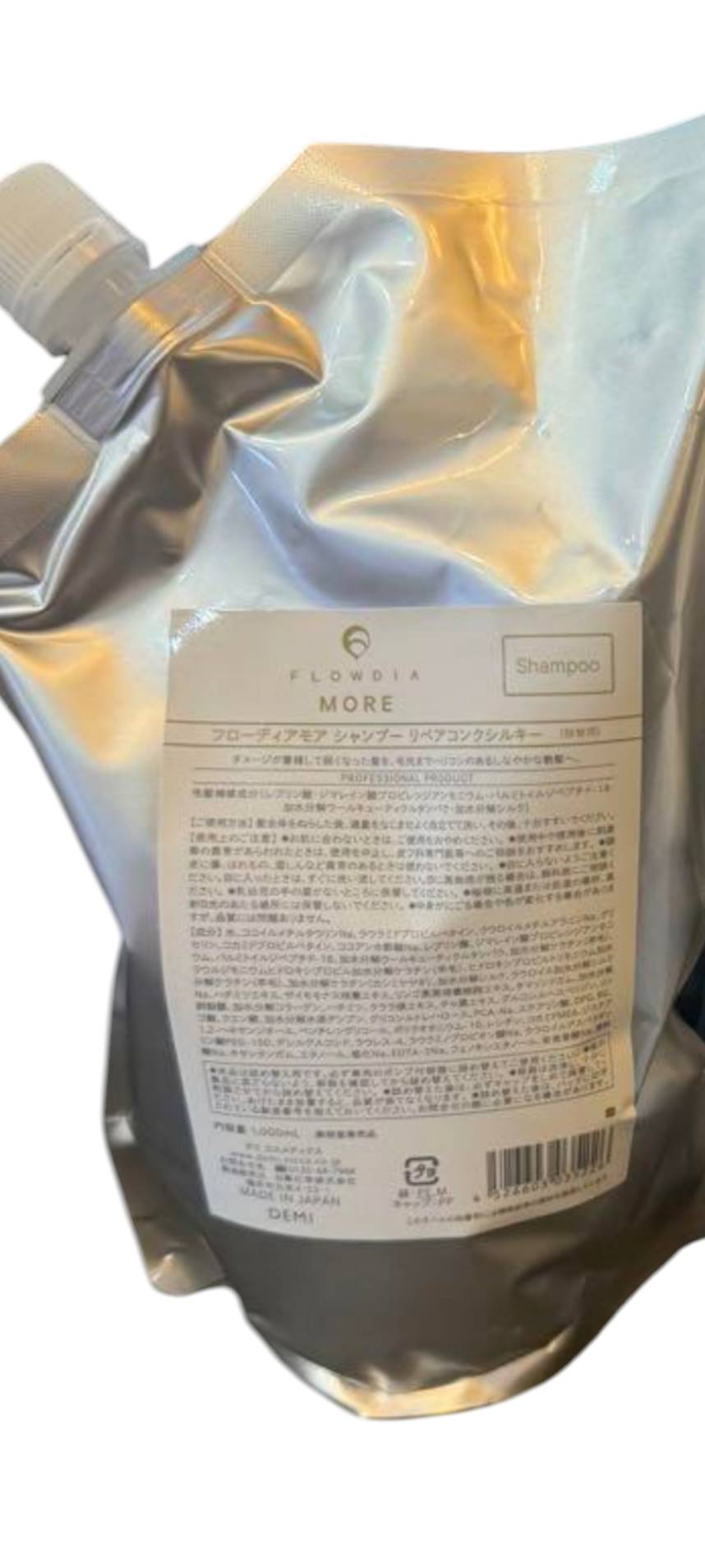 詰替1000mL【FLOWDIA MORE】フローディアモアリペアコンクシルキー シャンプー ＜シャンプー＞＜ヘアケ..