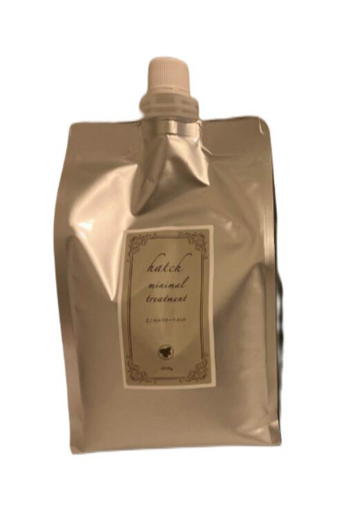 【株式会社hatch】ハッチミニマルトリートメント詰め替え用1L ＜トリートメント・ヘアケア＞＜hatch ハッチ＞