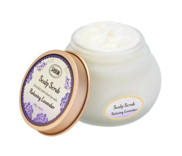 300g【SABON】サボンヘッドスクラブ　リラクシング(ラベンダー)　300g＜ヘアケア＞＜頭皮ケア＞＜ヘッドスパ＞