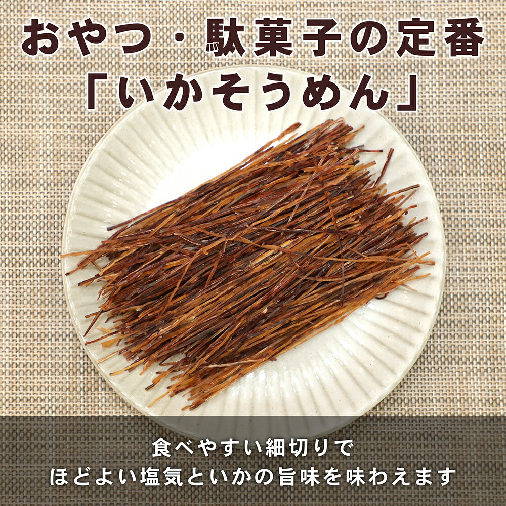 【レビューでクーポンGET】いかそうめん するめソーメン 1kg（500g×2袋） 珍味 おつまみ おやつ 味楽堂