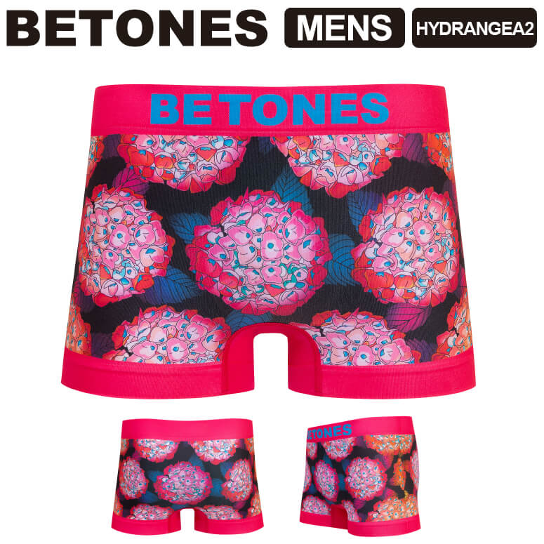 楽天Retom　リトム★期間限定！最大20％OFFクーポン対象商品★【送料無料】BETONES（ビトーンズ） HYDRANGEA2 （ハイドランジア2） メンズ ボクサーパンツ アンダーウエア パンツ