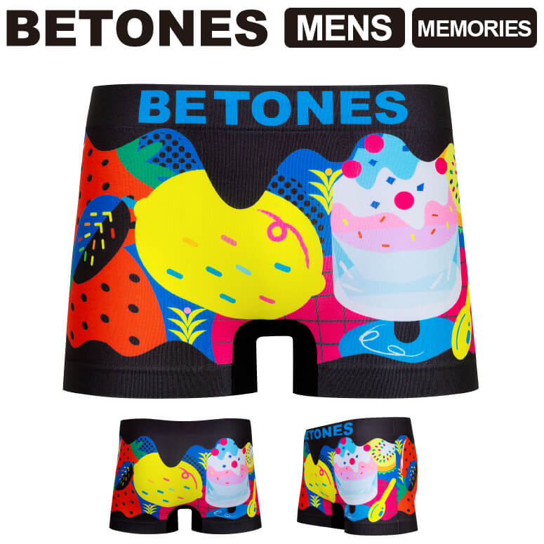 ★期間限定！最大20％OFFクーポン対象商品★BETONES(ビトーンズ) MEMORIES (メモリーズ) メンズ ボクサーパンツ アンダーウエア パンツ