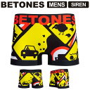 ★期間限定！最大20％OFFクーポン対象商品★【送料無料】BETONES(ビトーンズ) SIREN (サイレン) メンズ ボクサーパンツ アンダーウエア パンツ