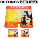 楽天Retom　リトム★期間限定！最大20％OFFクーポン対象商品★【送料無料】BETONES（ビトーンズ） SOL2 （ソル2） メンズ ボクサーパンツ アンダーウエア パンツ