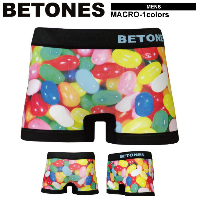 楽天Retom　リトム★期間限定！最大20％OFFクーポン対象商品★BETONES/ビトーンズ/betones/ビトーンズ・マクロ ボクサーパンツ