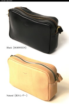 Butler Verner Sails(バトラーバーナーセイルズ) HORWEEN & 栃木レザー スクエア ショルダーバッグ Butler Verner Sails（バトラーバーナーセイルズ）【コンビニ受取対応商品】