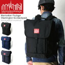 ★10％OFFクーポンまで使用可★Manhattan Portage(マンハッタンポーテージ) ワシントン スクエアー バッグパック リュックサック デイパック メンズ レディース