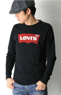 ★期間限定！最大20％OFFクーポン対象商品★【送料無料】Levi's(リーバイス) バットウイング ロングスリーブ Tシャツ カットソー ロンT メンズ レディース【コンビニ受取対応商品】