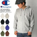 ★期間限定!最大20%OFFクーポン対象商品★セール・30%OFF★【送料無料】Champion(チャンピオン) フルジップ フード スウェット シャツ パーカ...