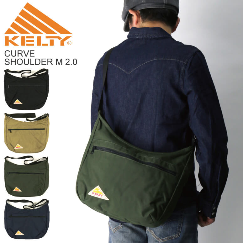 ★期間限定！最大20％OFFクーポン対象商品★【送料無料】KELTY(ケルティ) カーブ ショルダーバッグ M 2.0 ボディバッグ メンズ レディース