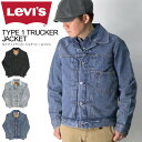 ★期間限定！最大20％OFFクーポン対象商品★【送料無料】Levi 039 s(リーバイス) タイプ1 トラッカー ジャケット Gジャン デニム メンズ レディース