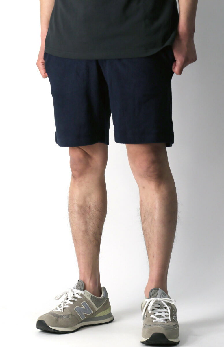 ★期間限定！最大20％OFFクーポン対象商品★セール・20％OFF★【送料無料】Hanes(へインズ) パイル ショートパンツ 短パン ハーフパンツ パイル素材 メンズ レディース