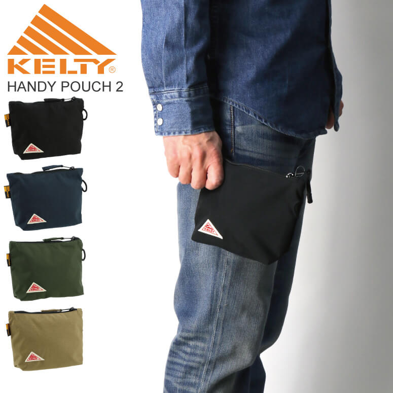 ★期間限定！最大20％OFFクーポン対象商品★KELTY(ケルティ) ハンディ ポーチ 2 ミニ ロゴ ポーチ メンズ レディース