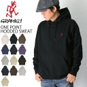 ★期間限定!最大20%OFFクーポン対象商品★【送料無料】GRAMICCI(グラミチ) ワンポイント フーディー スウェット シャツ パーカー プルオーバー パ...