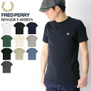 フレッドペリー Tシャツ メンズ ★期間限定！ポイント10倍★【送料無料】FRED PERRY(フレッドペリー) リンガー Tシャツ 定番 Tシャツ ワンポイント カットソー メンズ レディー【クーポン対象外商品】