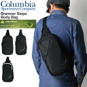 ★期間限定!最大20%OFFクーポン対象商品★【送料無料】Columbia(コロンビア) プレスナー スロープ ボディバッグ ワン ショルダーバッグ メンズ レ...