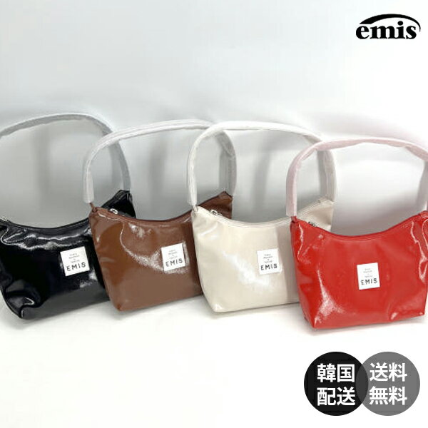 【韓国】EMIS Enamel Hobo Back エミス スクエア バッグ おしゃれ カジュアル アウトドア ブランド レディース メンズ ファッション ロゴ 男性 女性 女子 男子 おしゃれ ストリート カジュアル ユニセックス【emis】