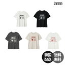 【韓国】aeae WEBロゴ ドットデザイン Tシャツ コットン100% チャコール オートミール ストロベリー ホワイト ブラック メンズTシャツ レディースTシャツ ユニセックス カジュアル デイリーユース【aeae】