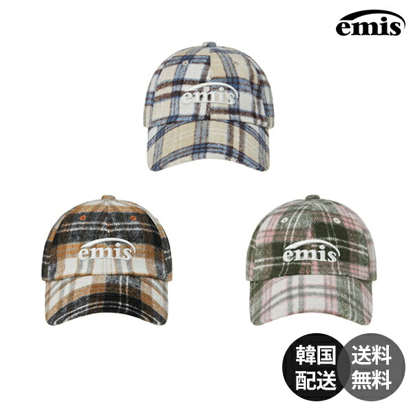 Rakuten - 【韓国限定】emis エミス MULTI COLOR CHECK BALL CAP ボールキャップ 帽子 キャップ ユニセックス メンズ レディース カジュアル おしゃれ デイリー ファッション アクセサリー 【emis】