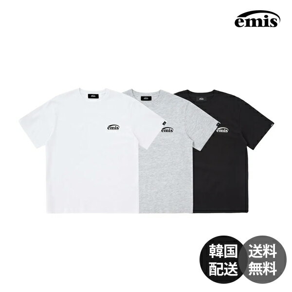 Rakuten - 【韓国】emis 3PACK T-SHIRT SET エミス Tシャツ 3枚セット ホワイト ブラック ヘザーグレー コットン100% 韓国ブランド K-ファッション ストリートファッション Tシャツセット【emis】
