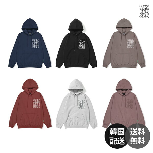 YESEYESEE イエスアイシー Cロゴ フーディー パーカー トップス スウェット 韓国ブランド 韓国ファッション ストリートファッション メンズ レディース ユニセックス 男女兼用 オーバーサイズ ビッグシルエット