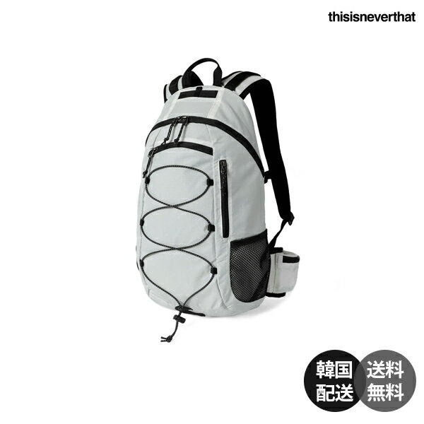 【韓国】thisisneverthat ディスイズネバーザット 韓国ファッション 韓国ストリート 正規品 バックパック リュック デイパック 15L トラベルバッグ 通勤リュック 通学リュック 軽量リュック 600g 多機能 ストリート 【thisisneverthat】