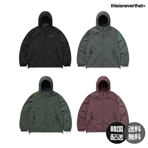 Rakuten - 【韓国】thisisneverthat SP-Logo Windbreaker ディスイ즈ネバーザット SP-ロゴ ウインドブレーカー 正規品 ナイロンジャケット ライトアウター ジャンパー ブルゾン ジップアップ ロゴ刺繍【thisisneverthat】