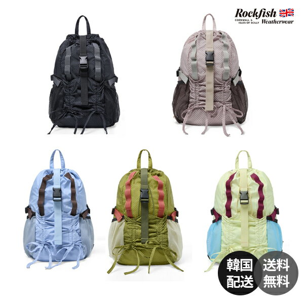 Rakuten - 【韓国】ROCKFISH WEATHERWEAR Light Weight Backpack ロックフィッシュ ウェザーウェア バックパック リュックサック ナイロンバッグ 軽量 軽い チェック柄【ROCKFISH WEATHERWEAR】