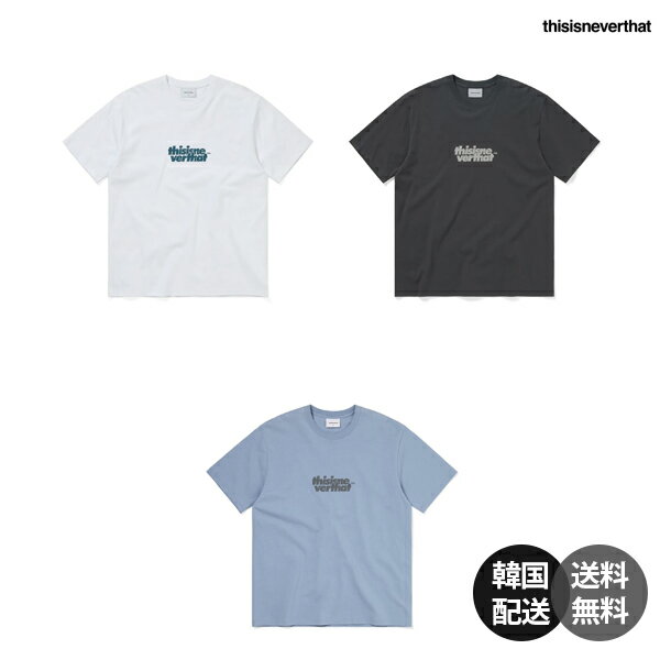 Rakuten - 【韓国】thisisneverthat OL-Logo Tee ディスイズネバーザット ロゴTシャツ 半袖 韓国ストリート ファッション デザイナーズブランド K-POPアイドル着用 2026春夏 トレンド オーバーサイズ【thisisneverthat】