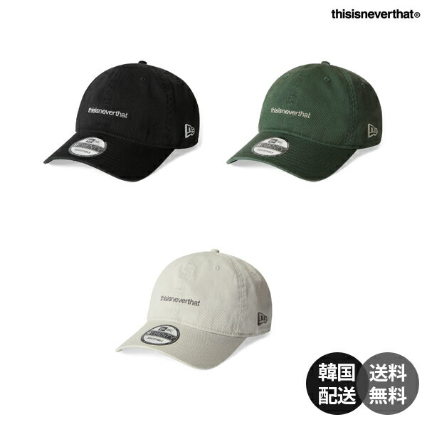 Rakuten - 【韓国】thisisneverthat ディスイズネバーザット NEW ERA ニューエラ キャップ 帽子 コラボロゴ TLロゴ ストリートファッション 韓国ブランド 人気ブランド 正規品 ギフト プレゼント メンズ 【thisisneverthat】