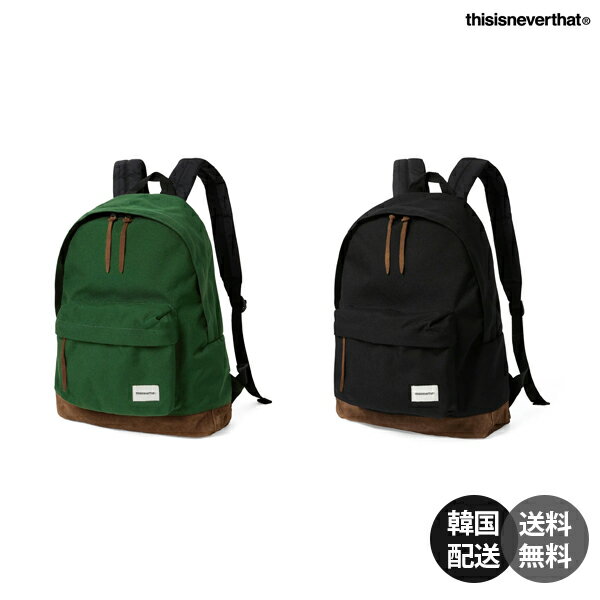 【韓国】thisisneverthat ディスイズネバーザット リュック バックパック デイパック Tロゴ ロゴ刺繍 韓国ファッション ストリート 人気ブランド 正規品 ギフト プレゼント メンズ レディース 【thisisneverthat】
