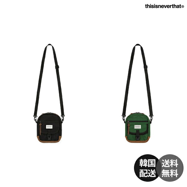 Rakuten - 【韓国】thisisneverthat ディスイズネバーザット ショルダーバッグ ミニバッグ サコッシュ 肩掛け Tロゴ ロゴ刺繍 韓国ファッション ストリート 人気ブランド 正規品 ギフト 【thisisneverthat】