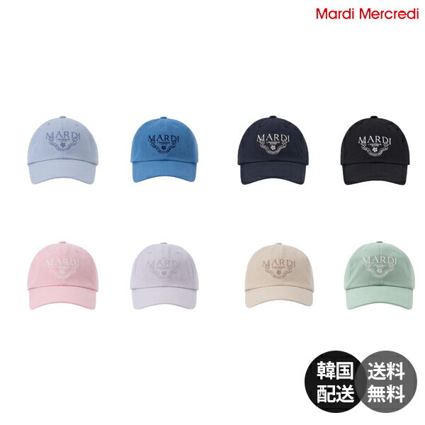 Rakuten - 【韓国】Mardi Mercredi Cap Actif Classique Washing マルディメクルディ キャップ 韓国ブランド 帽子 ロゴキャップ ウォッシング加工 ヴィンテージ カジュアル ストリート トレンド 【Mardi Mercredi】