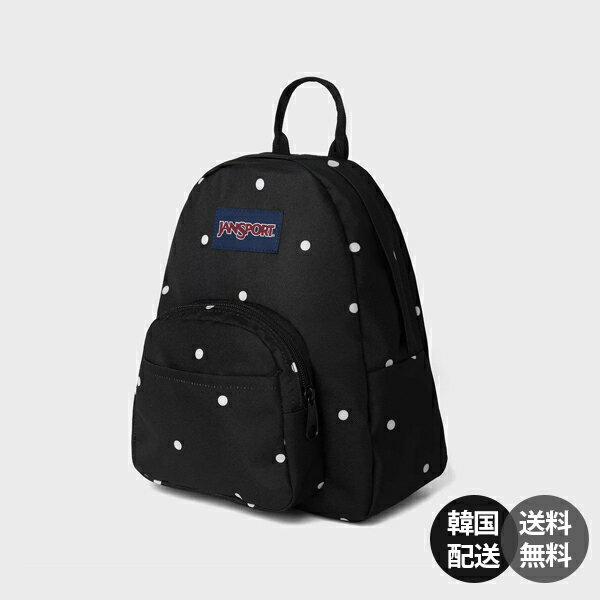 【韓国】ansport ジャンスポーツ リュック バックパック ミニリュック デイパック リュックサック かばん バッグ 軽量 ミニサイズ 小さめ コンパクト 収納 ポケット ドット柄 水玉模様 ストリート【Jansport】