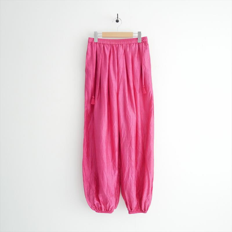 BUNON Khadi Silk Tuck Gather Balloon Pants BN2553 2606-0143