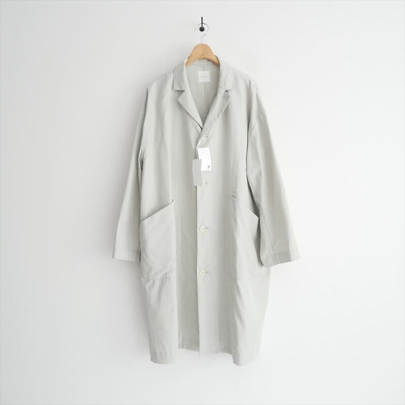2025SS 未使用 TOUJOURS トゥジュー COTTON*SILK LIGHT WEIGHT GABERDINE CLOTH Atelier Coat コート 2 TM42CC01 2606-0361
