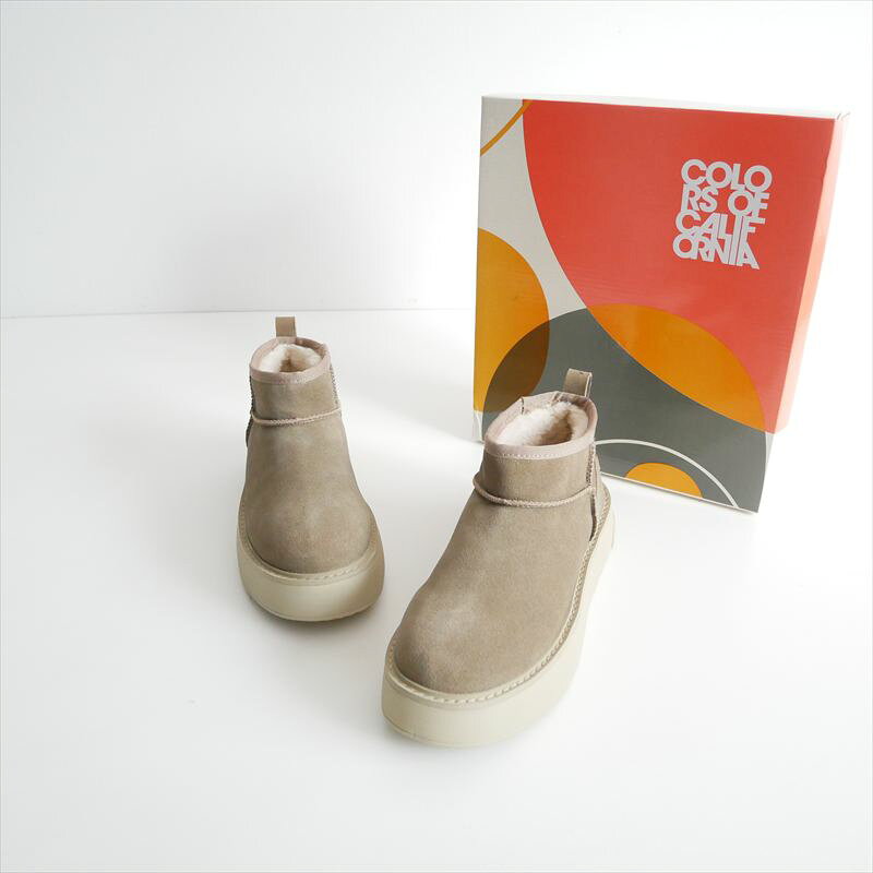 未使用 AP STUDIO購入品 Colors Of California sneaker sole boots ブーツ 39 24093587004710 2511-0487【中古】