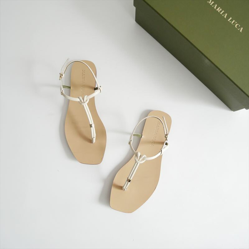 DEUXIEME CLASSE購入品 ドゥーズィーエムクラス MARIA LUCA T STRAP CAPRI サンダル 23093510005010 2603-0773
