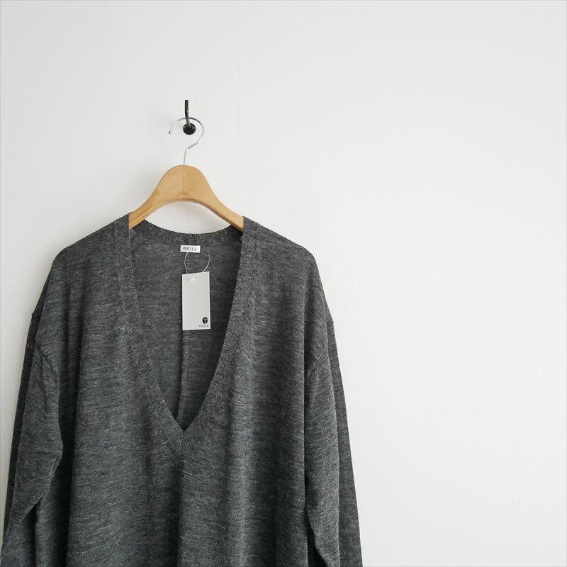 リユース衣料品店 retoreのBRILL ブリル シアーVネックプルオーバー ニット BR24AW6014 2601-0652【中古】｜アングル2
