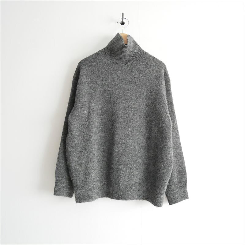 blurhms ROOTSTOCK ブラームスルーツストック Alpaca Wool Knit Turtle-neck ニット 0 bROOTS23F37 2512-1469【中古】