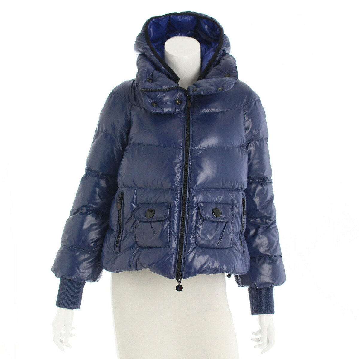 【モンクレール】Moncler　CLUNY GIUBBOTTO ダウンジャケット ブルー 1 【中古 ...