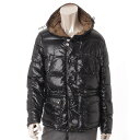 【モンクレール】Moncler　HOLLYWOOD ハリウッド リバーシブル ダウンジャケット ブラ ...