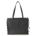 【ロエベ】Loewe　2019AW クッショントート レザー トートバッグ 309.12.W76 ブラック 【中古】【鑑定済・正規品保証】75664