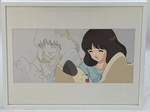 絵画:希少!グループ・タック制作『タッチ』浅倉南 アニメ原画&セル画 未使用【中古】【鑑定済・正規品保証】98611
