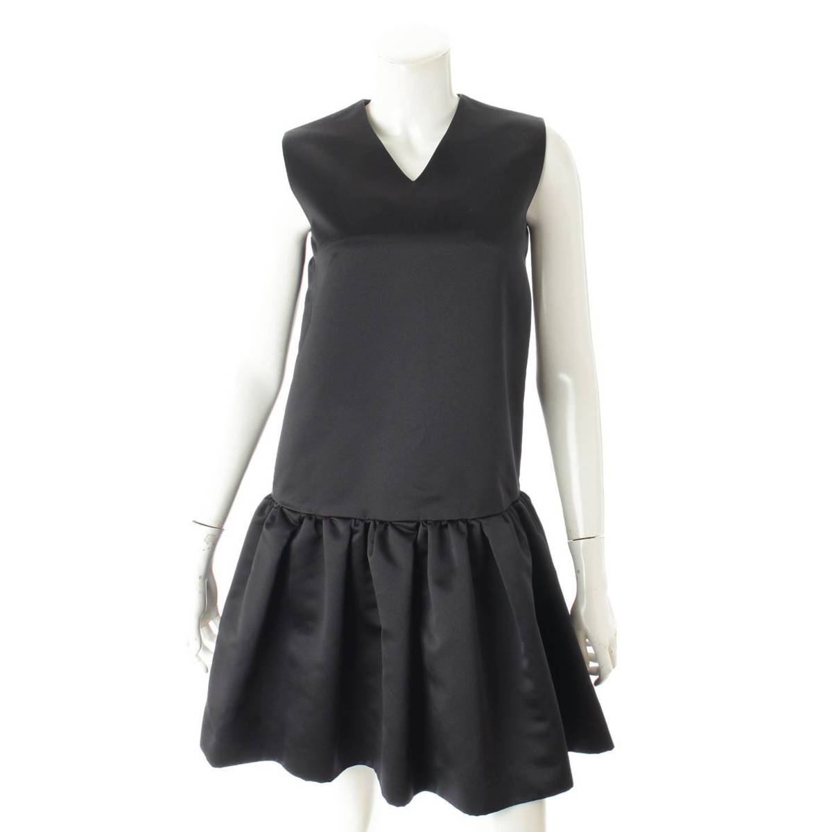 【ヨーコチャン】YOKO CHAN　ノースリーブ ワンピース YCD-217-328 ブラック 36 【中古】【鑑定済・正規品保証】101828のサムネイル