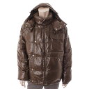 【モンクレール】Moncler　KARAKORUM カラコルム フード付き ダウンジャケット ブラウ ...