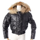 【モンクレール】Moncler　ALBERTA アルバータ ファーフード ダウンジャケット 4534 ...