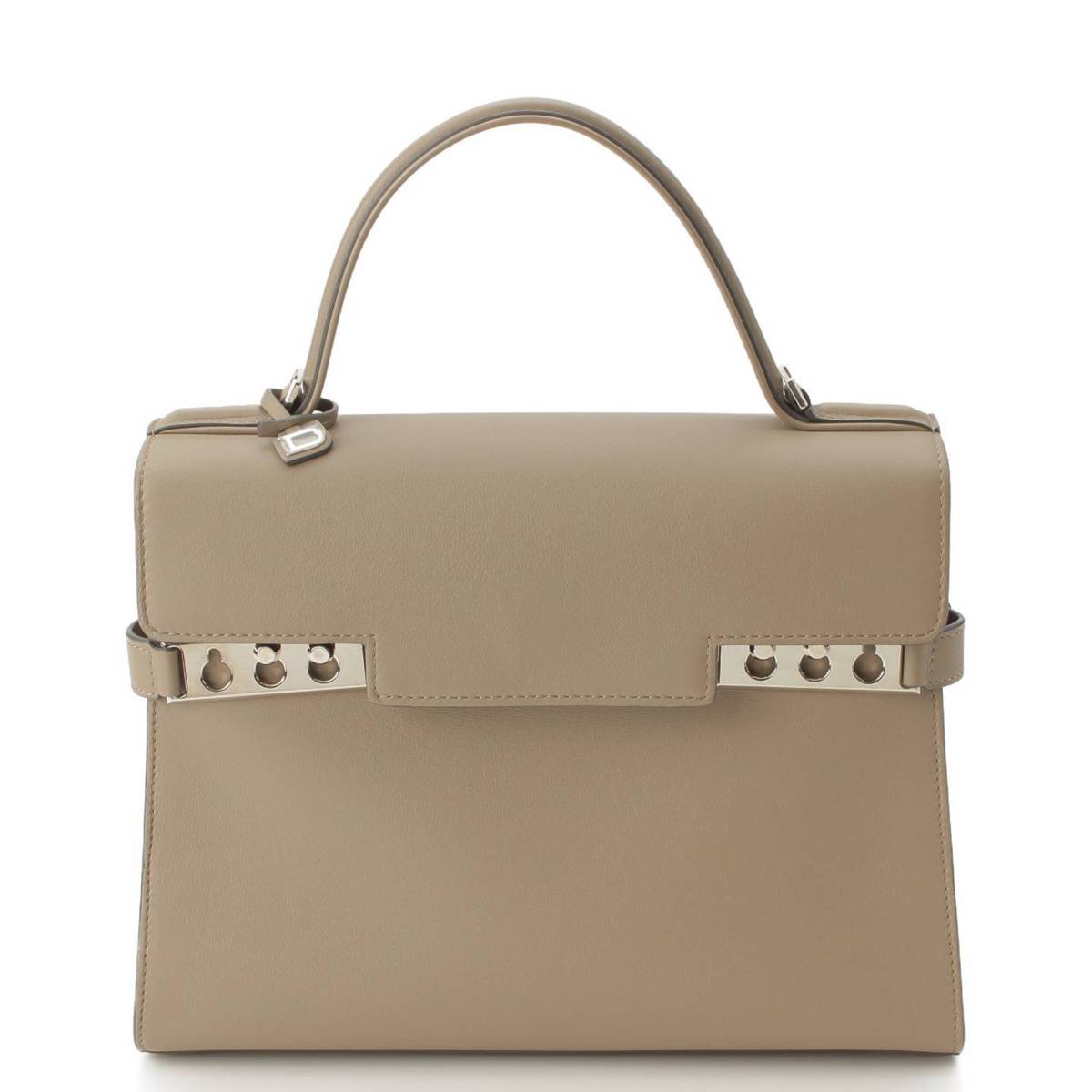 【デルヴォー】Delvaux　タンペートMM シルバー金具 サプルカーフ 2way ハンドバッグ トープ 【中古】【鑑定済・正規品保証】186274のサムネイル