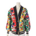 【シャネル】Chanel 90's ヴィンテージ グラフィックプリント キルティング カーディガン マルチカラー 34 【中古】【鑑定済・正規品保証】18849...